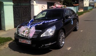 Машина на свадьбу Nissan Teana № «5159, черный