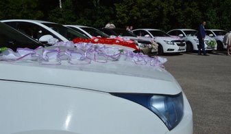 Машина на свадьбу Chevrolet Cruze № С5198, белый