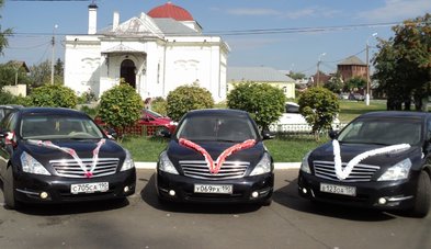 Автомобиль на свадьбу № Н5157 - Транспортная компания Ниссан Теана