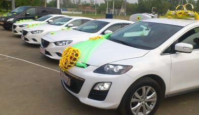 Автомобиль на свадьбу № С5411 - Транспортная компания Свадебный кортеж MAZDA 6