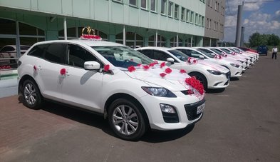 Автомобиль на свадьбу № С5415 - Транспортная компания Свадебный кортеж MAZDA 6