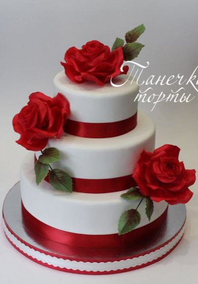 Торт на свадьбу Т73991 - Компания Танечкины торты