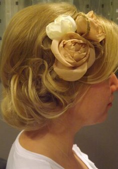 Cвадебная прическа «18371 в греческом стиле