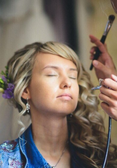 Свадебный образ L18819 - Стилист-визажист Lebedvisage. Анастасия Лебедь.