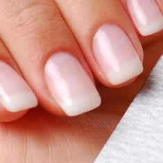 Свадебный макияж Классический маникюр (К19425)