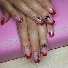 Свадебный макияж Коррекция ногтей (К19426)