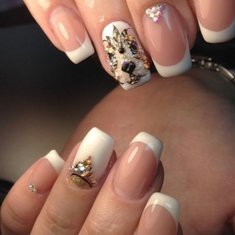 Свадебный макияж Наращивание ногтей (гель) (К19431)