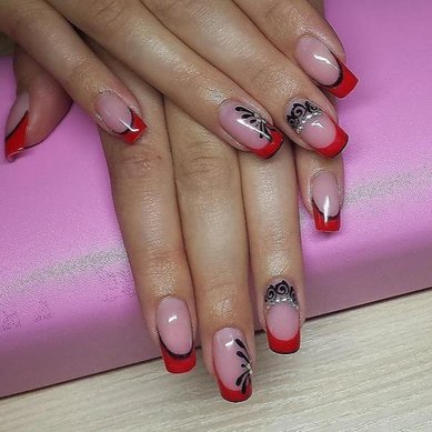 Свадебный маникюр Коррекция ногтей (К19426) - Студия ногтевого сервиса Креатив