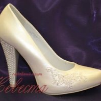 Свадебные туфли «2599 на высоком каблуке