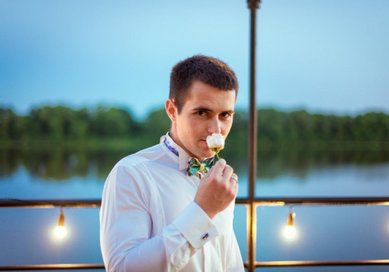 галстук-бабочка М81384 - Мастерская Мастерская Юлии Пещериковой