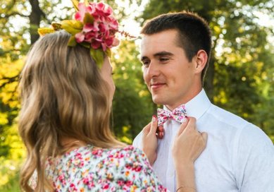 галстук-бабочка М81386 - Мастерская Мастерская Юлии Пещериковой