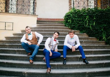 галстук-бабочка М81423 - Мастерская Мастерская Юлии Пещериковой