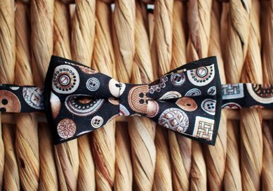 галстук-бабочка М81546 - Мастерская Мастерская Юлии Пещериковой